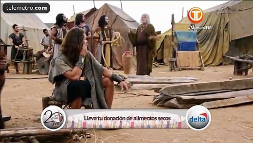 Capitulo 200 Moisés y Los 10 Mandamientos idioma español Latino full HD