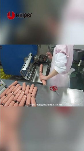 Our automatic sausage clipping machines are engineered
