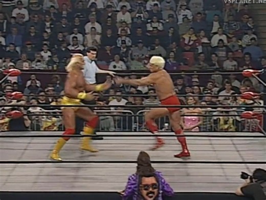WCW Monday Nitro Results – 1/29/96 (Ric Flair vs. Hulk Hogan, Randy Savage, The Giant) - WWE News, WWE Results, AEW News, AEW Results