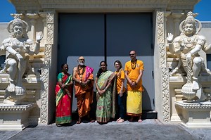 Surrounded by nature, this N.J. Hindu temple draws visitors from 4 states. Here’s why.