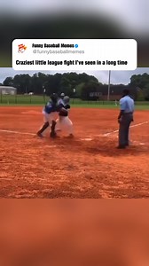 This is the wildest Little League fight I’ve seen #baseball #littleleague #MLB #fblifestyle #reels | Funny Baseball Memes
