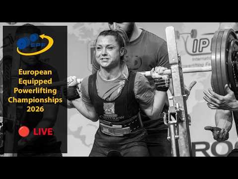 🔴 LIVE: Men 120 & 120+ kg - 2026 European Equipped Powerlifting Championships