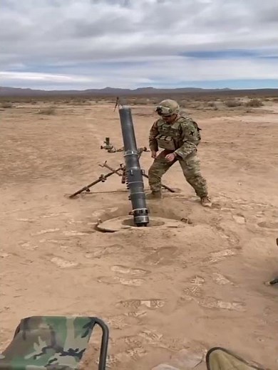 Soldier Fires a MANPAD Missile in Desert Training – Watch the Explosive Launch!