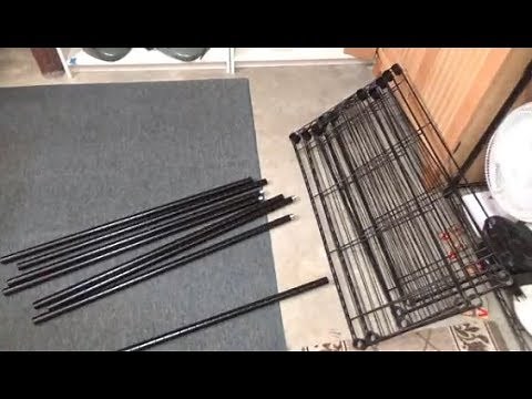 Assembling an Amazon Basics Shelf
