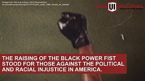 The importance of the moment Tommie Smith and John Carlos raised their fists in 1968 cannot be denied! An amazing moment and an amazing act of protest. The 1968 Olympics Black Power Fist features on our Black History Flash Cards, available NOW with 40% off >> https://store.urbanintellectuals.com/black-history-flashcards-vol-1-pre-order/black-history-flashcards-vol-1-1968-olympics/?src=1968video | Urban Intellectuals