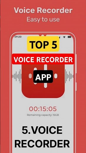 Top 5 Best Audio Recording Apps in 2025 | Record Studio Quality Sound on Phone #voicerecorder
