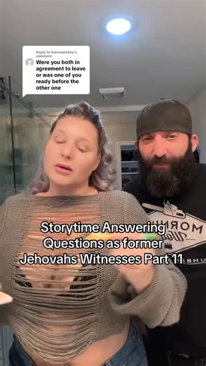 Karen and Andrew | STORY TIME answering more questions as former Jehovahs witnesses #exjw #storytime #husbandandwife #cultsurvivor #cult | Instagram