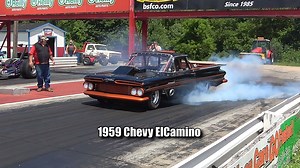 1.3M views · 52K reactions | 1959 Chevy ElCamino drag racing at The Strip at WIR | TomEighty | Facebook