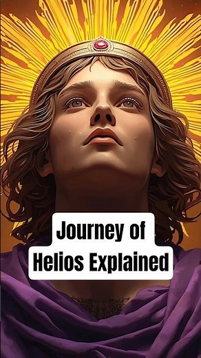 Why Does Helios Drive His Chariot Into a Golden Cup? #greekmythology #sungod #mythologyexplained