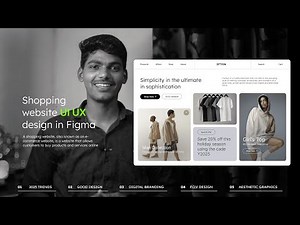 Shopping Website UI/UX Design in Figma (2025) | Step-by-Step Tutorial