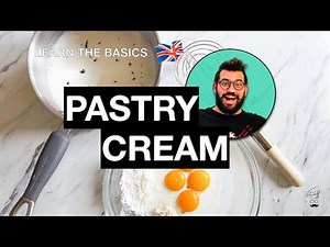 PASTRY TUTORIAL | How to make PASTRY CREAM CUSTARD FILLING
