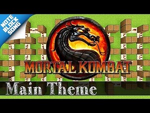 Mortal Kombat - MAIN THEME - Minecraft Note Block Song