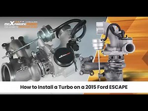 How to Install the Turbocharger for Ford ESCAPE 2013-2015