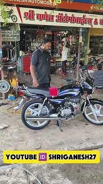 old splendor new look full renovation fully modified 💯🔝👨‍🔧✌️ #ytshorts #youtubeshorts #shorts