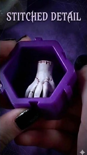 Dark Gothic Detail 🕸️ | Stitched Texture Moment (Visual ASMR)