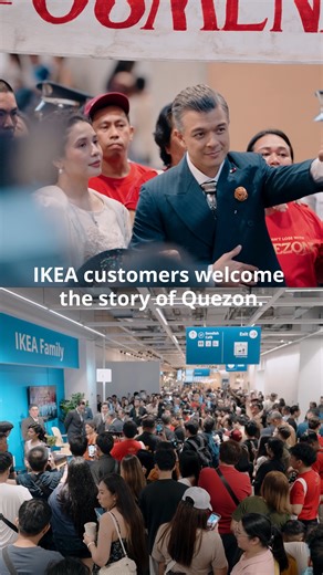 When Swedish home furnishing meets Filipino storytelling. 🕰 Go behind the scenes and see the reactions of our customers and coworkers after the cast of Quezon surprised them at IKEA Pasay City! #IKEAPhilippines #IKEAPasayCity #QUEZON #Bayaniverse | IKEA