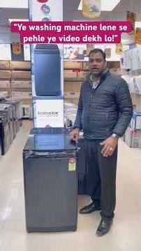 10.5KG Haier Washing Machine 😱 Family ke liye BEST Choice!” HWM105-H688BK #haier #topload #shorts