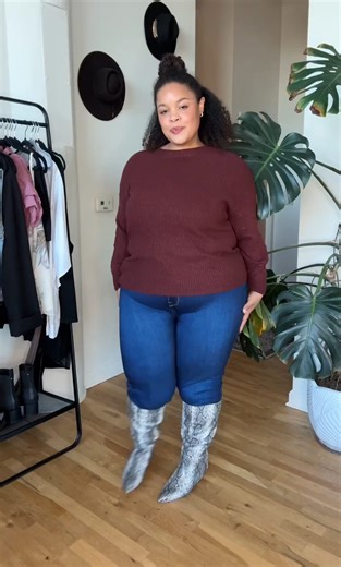 Avenue Plus Size Clothing on Instagram: "From head to toe, @veronicaaabrown is absolutely killing it! With every outfit and shoe change, she’s redefining what it means to slay!"