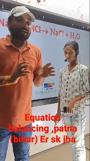 Equation balancing. Er. Sk jha sir offline class patna. #skjhasirpatna #skjhasir #skjha #patna #bihar #railway #trending #reelitfeelit #railwayexams #explorepage✨ | SK JHA SIR PATNA