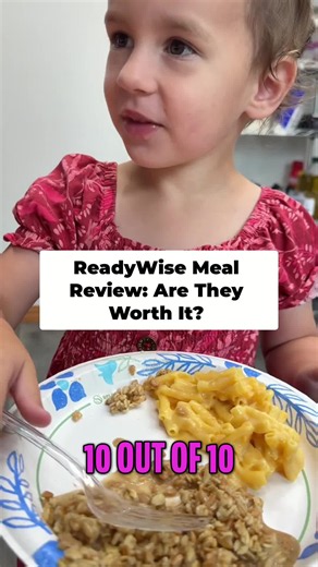 Testing out Readywise emergency food! So many meals to try, from BBQ beans to cheesy mac. This is my favorite one so far! #Readywise #EmergencyFood #FoodReview #SurvivalFood #Prepper
