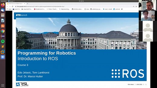 Programming for Robotics at ETH