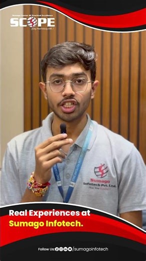Full Stack Java Internship at Sumago #scope #sumagoinfotech