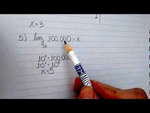 Aula de matemática - Logaritmo - exercícios (parte 2)