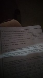 Fill in the blanks with the correct past perfect form:He had ... | Filo