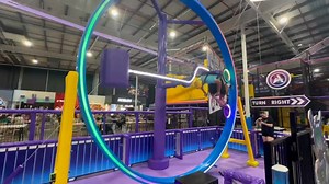 🚨 ORBIT RIDER 🚨 Take a Spin on our BRAND NEW 360-Degree Cycle! Step into the ultimate 360-degree cycling experience and defy gravity as you pedal your way up and over, going fully upside down inside the loop! Experience up to 10 thrilling rotations in a safe, controlled environment, perfect for adventurous riders ages 5 and up. 💥 Price: $8 per ride 🎟 Add-On: Available with Universe (5-12 yrs) or Cosmos (13 yrs) tickets https://ecom.roller.app/area51/tickets/en/products 📏 Requirements: Rider