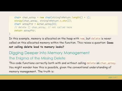Understanding WebAssembly Memory Management: Pointers and Cleanup Strategies