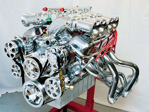 Merlin/Motion 540-Cube Big Block Engine - The Great American  Supercar Engine
