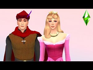Aurora & Prince Philip [Sleeping Beauty] : Create a sim I Sims 4