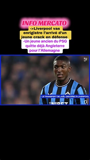 Voici les gros info mercato en Europe à Liverpool #liverpool #mercato #transfer #fyp