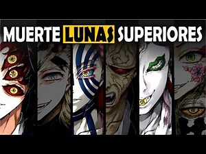 The Death of the Upper Moons in Demon Slayer | Kimetsu No Yaiba