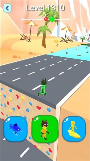 Shape-shifting Funny Race All Level Gameplay Walkthrough Master Level #1310 BeamNG.drive #Shorts