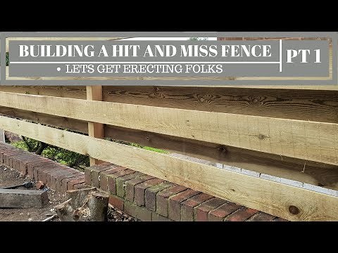 Build a Garden Fence part 1