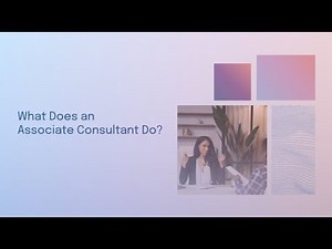 What Does an Associate Consultant Do?