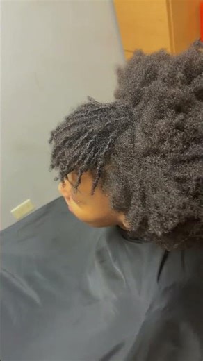 Her First Time Getting A Silk Press Since Her Natural Journey 🥰