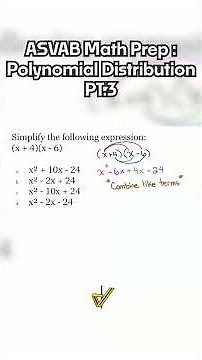 ASVAB Arithmetic Reasoning: Mastering Algebraic Distribution and Combining Like Terms