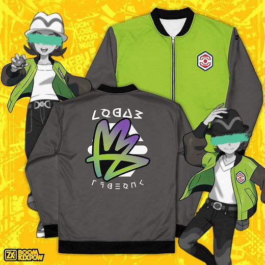 Pokémon Legends ZA Inspired Unisex Bomber Jacket Cosplay - Etsy