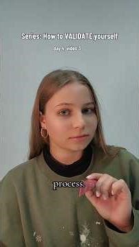 Day 4, Video 3 - Mini Series: How to VALIDATE yourself in 7 days for women - STEP 4