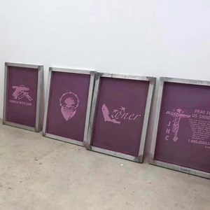 Pre-burned Screen: Custom Silk Screen Printing Frames - Etsy