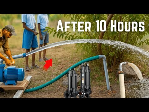 Most Satisfying Borewell Complete Drilling - Well Drilling Rig Process for 450 Feet Deep Water