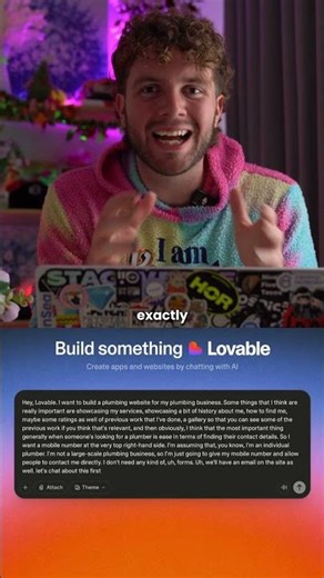 How to Build your Plumber Website in under 10 minutes with #lovable