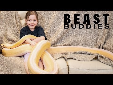 7-Year-Old’s Bestie Is A 15ft Python | BEAST BUDDIES