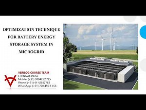 OPTIMIZATION TECHNIQUE FOR BATTERY ENERGY STORAGE SYSTEM IN MICROGRID