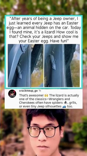 Me learning my car has a secret lizard. 💀🦎 #memes #shorts