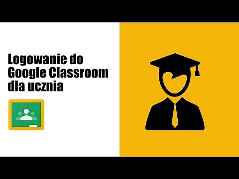 Logowanie do Google Classroom dla ucznia.