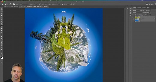 How to Create a Small World Photo in Photoshop