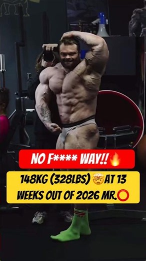 SERGEI DANILOV 148 KG 💪 | 13 WEEKS OUT MR. OLYMPIA PHYSIQUE UPDATE 🤯 #bodybuilding